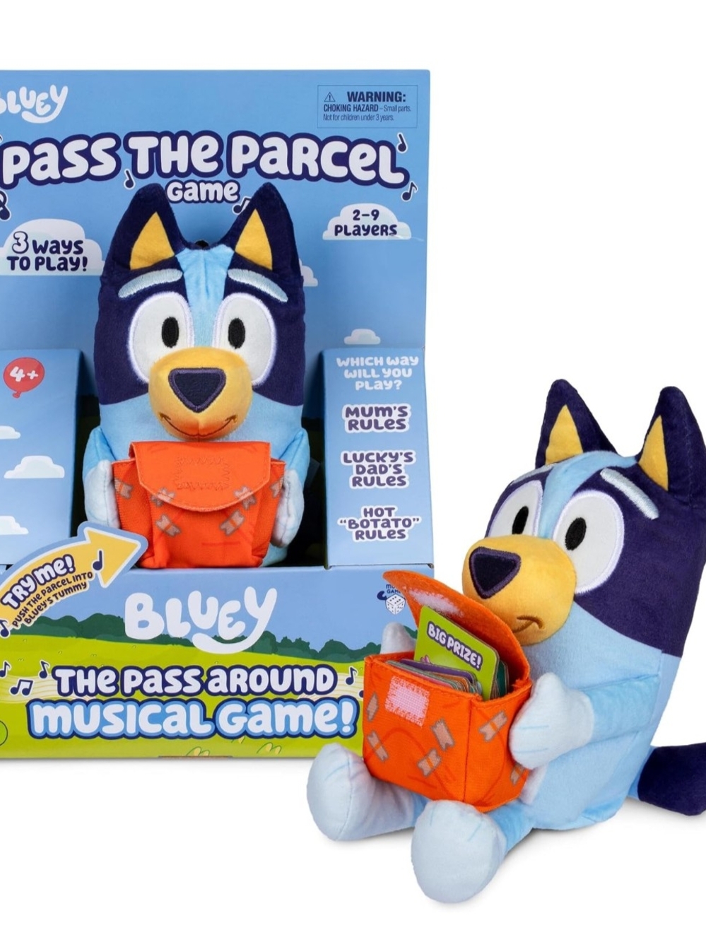 Bluey Pass the Parcel Musical Game
